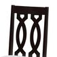 Baxton Studio Cherese Side Chair with Grey Cushion in Espresso Brown (Set of 4), , large