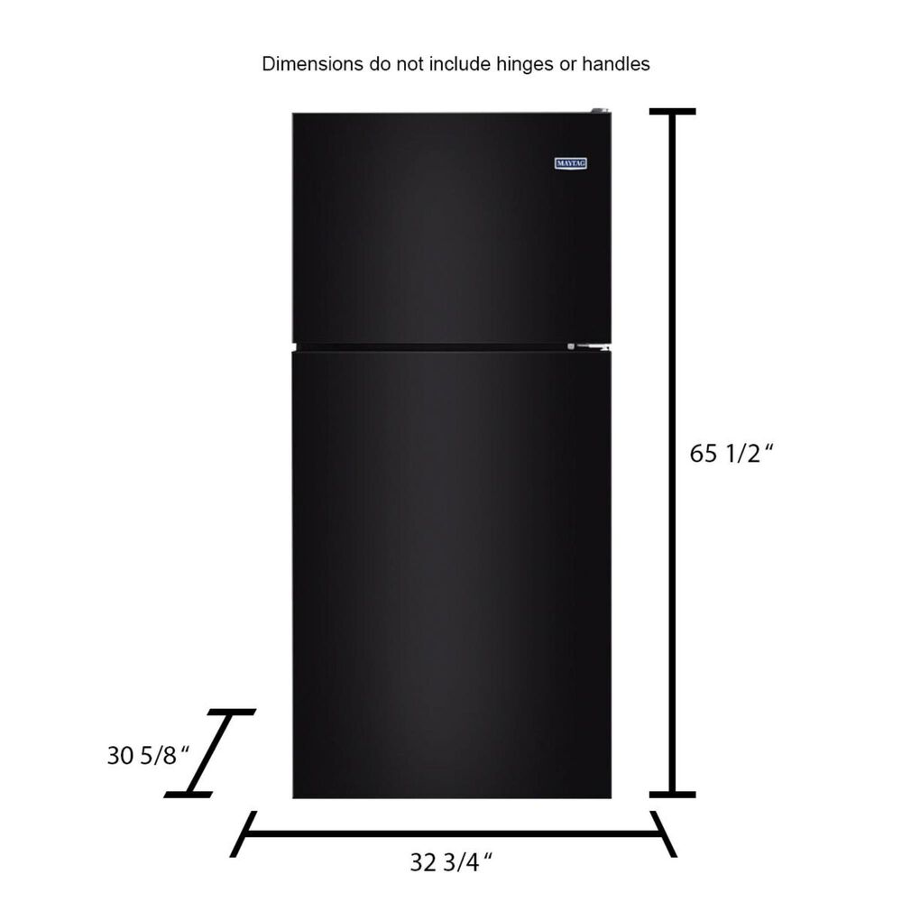 Maytag 21 Cu. Ft. 33-In Wide Top Freezer with PowerCold Feature, , large