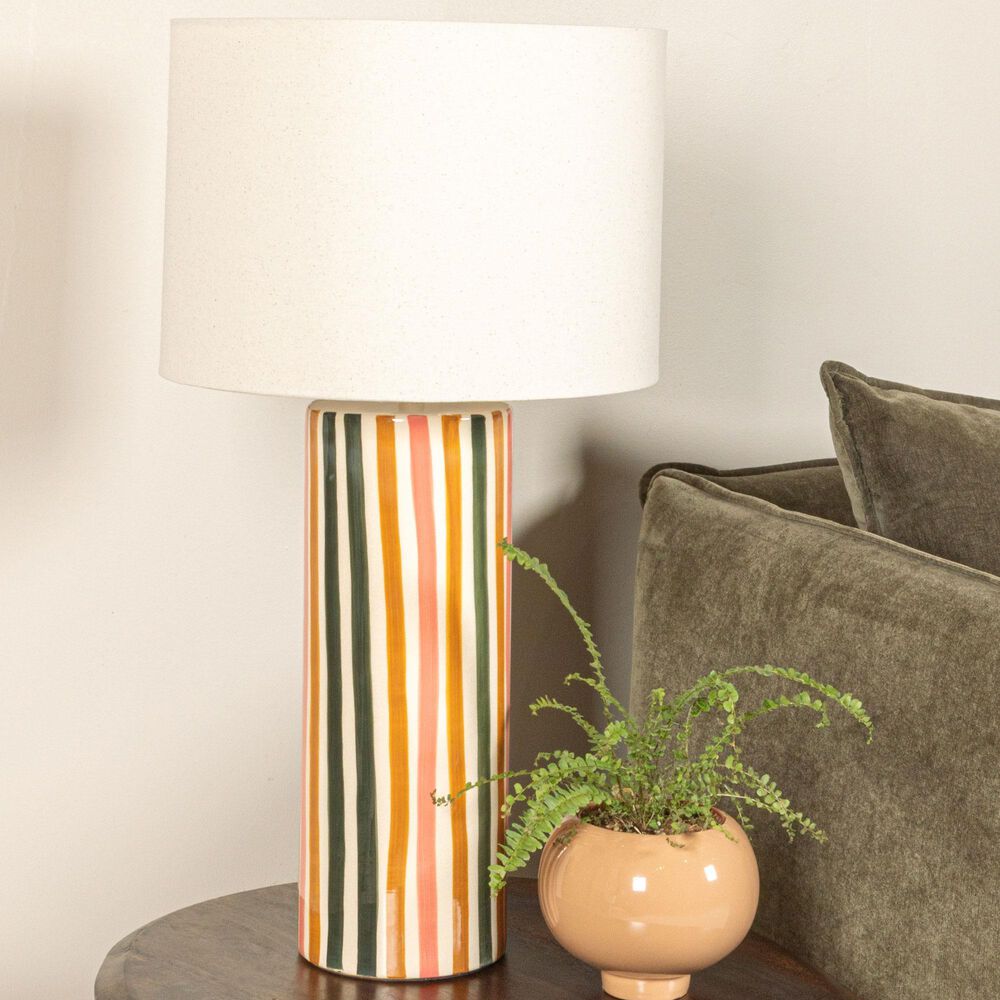 Creative Coop Cecily Table Lamp in Multicolor, , large