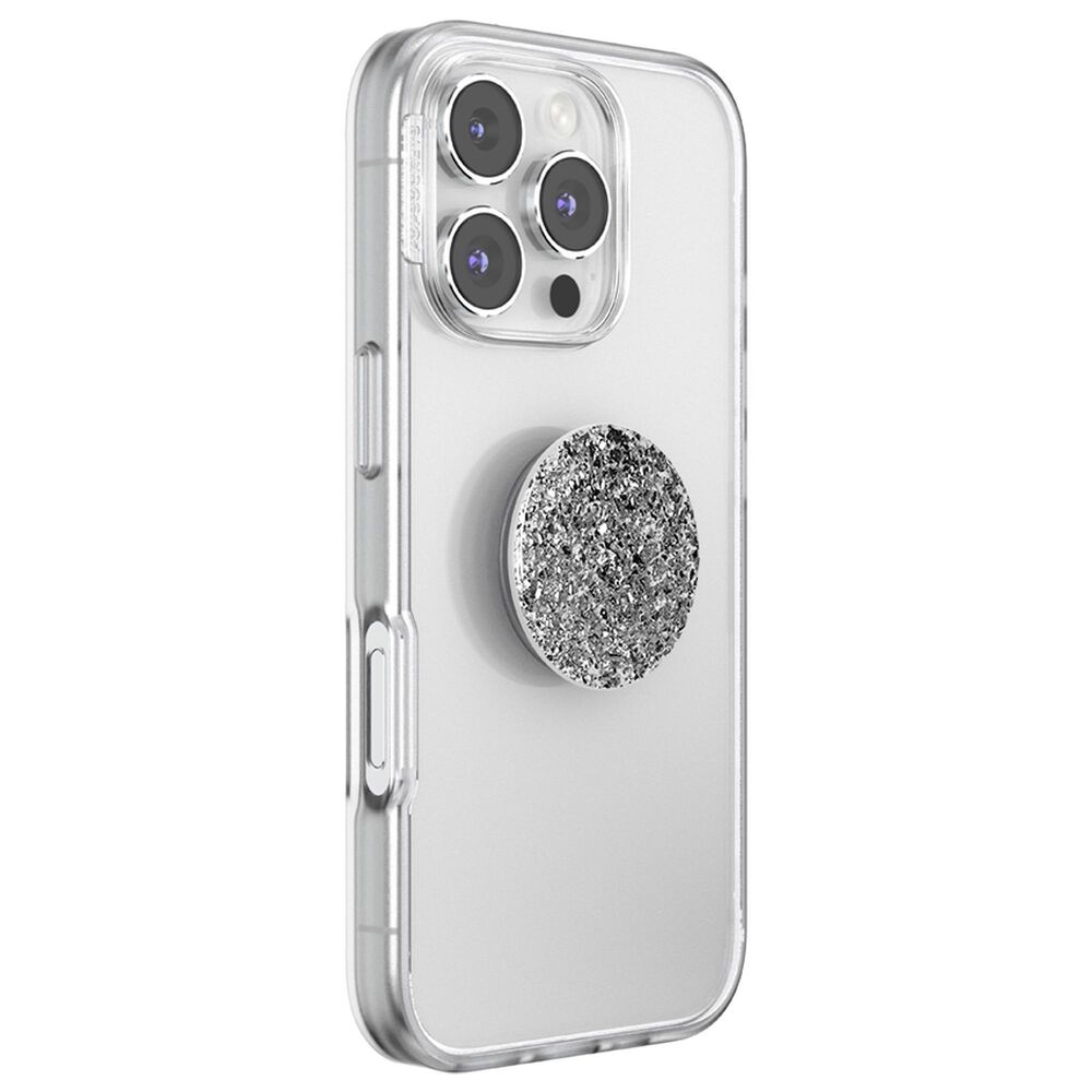 PopSockets PopGrip in Confetti Foil Silver, , large