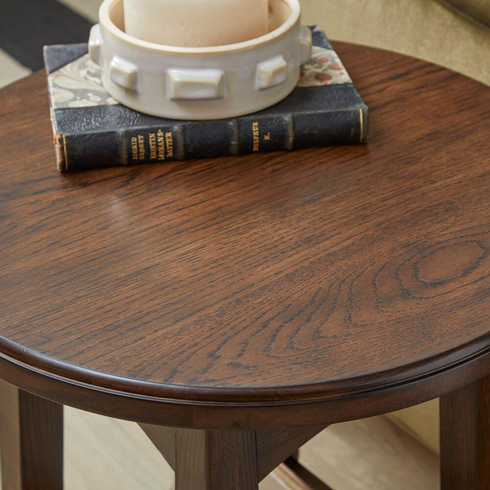 Flexsteel Sylvie End Table in Chestnut, , large