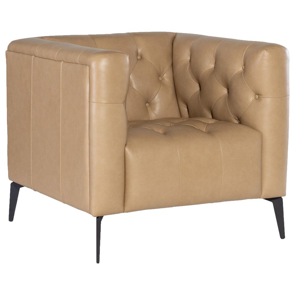 Hooker Furniture Nicolla Stationary Chair in Texas Stone, , large