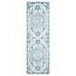 Safavieh Micro-Loop 2"3" x 11" Ivory and Blue Runner, , large