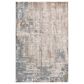 Central Oriental Heirloom Celesta Champagne and Blue Stone 9"10" x 12"10" Area Rug, , large