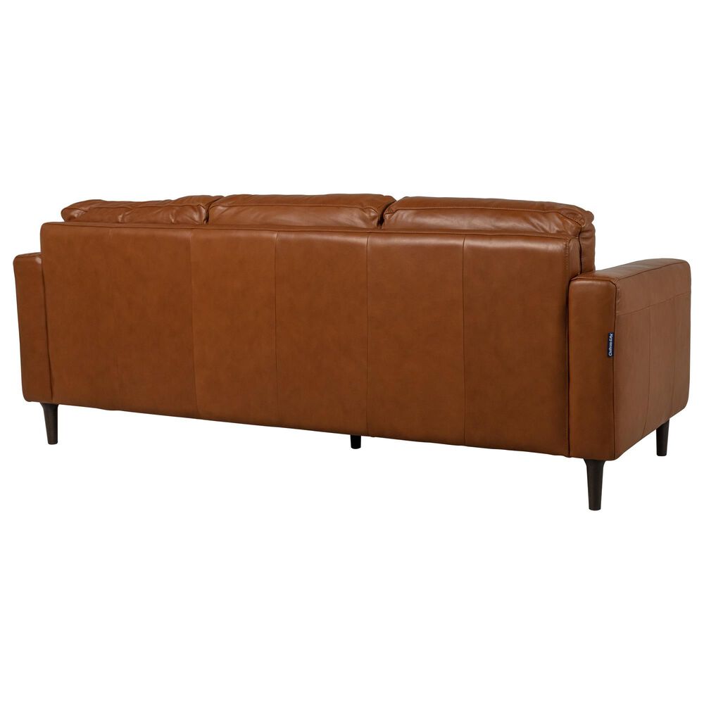 Chateau D'ax Leather Sofa in Cognac NFM