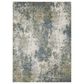 Oriental Weavers Caravan Blue Skies 3"3" x 5" Blue and Green Area Rug, , large