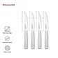 KitchenAid Gourmet 4-Piece Steak Knife Set in Stainless Steel, , large