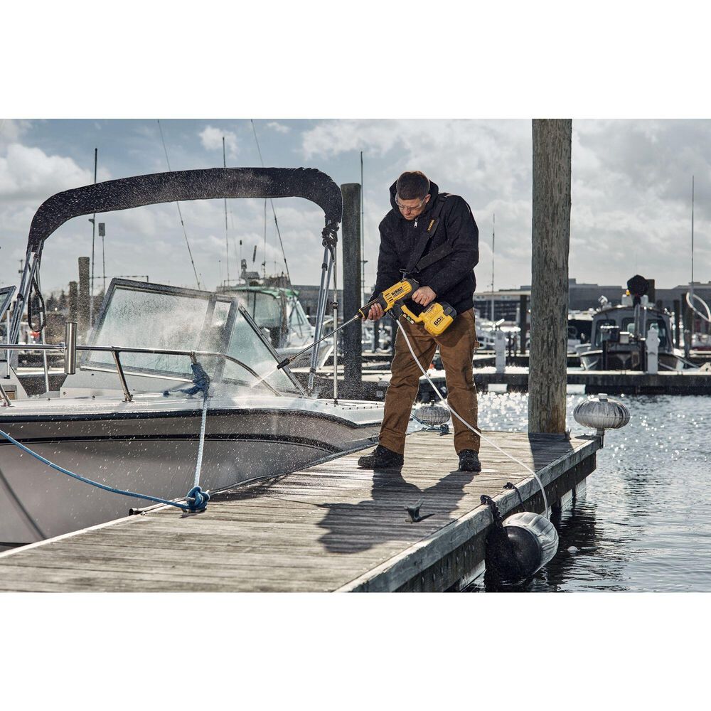 DEWALT 1000 PSI Cordless Power Pressure Washer Kit in Yellow and Black, , large