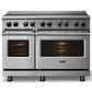 Viking Range 5 Series 48" Induction Range in Stainless Steel, , large