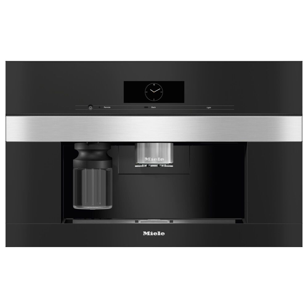Miele 2.7L Built-In Coffee Machine with DirectWater in Black and Stainless Steel, , large