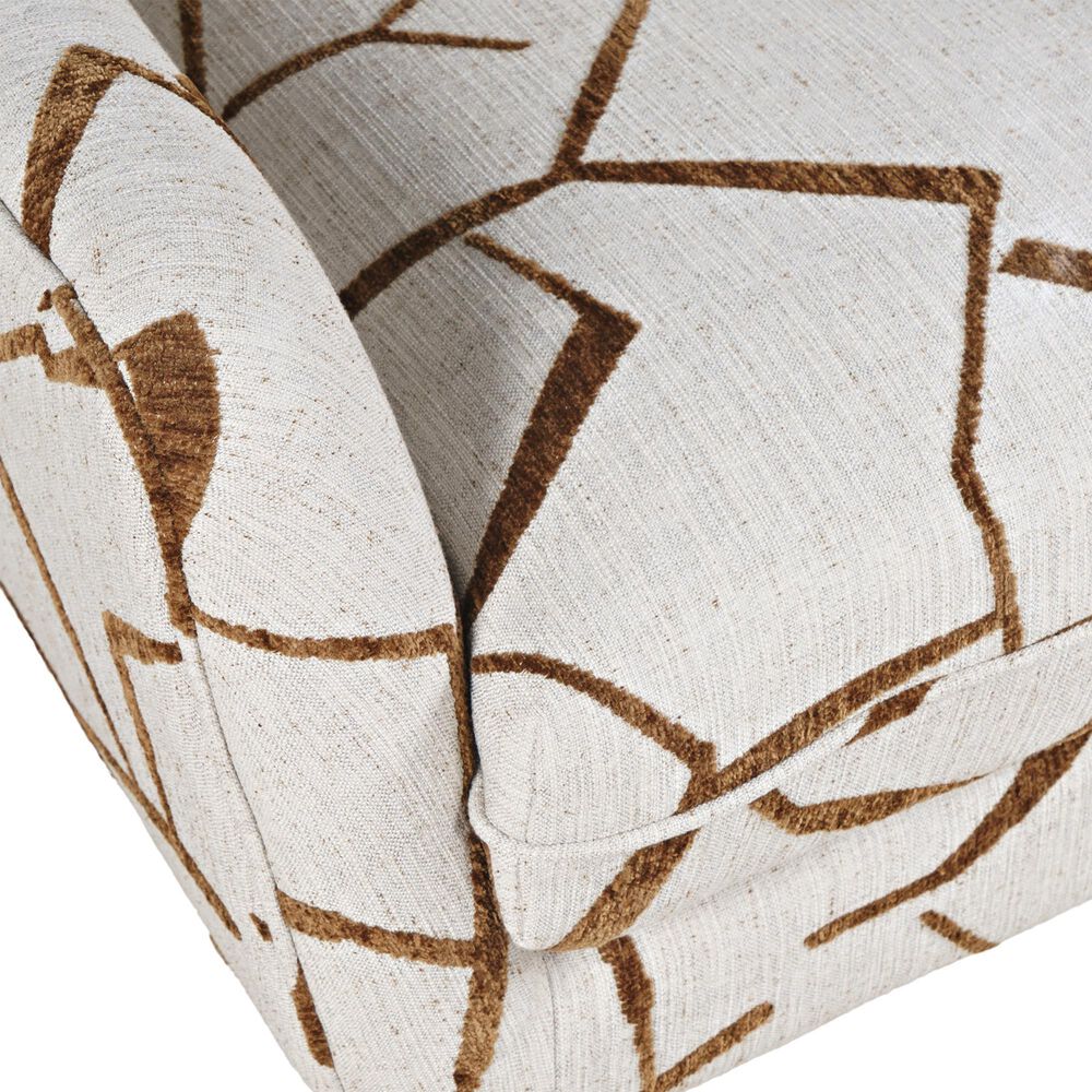 Jofran Lowry Accent Chair in Brown, , large