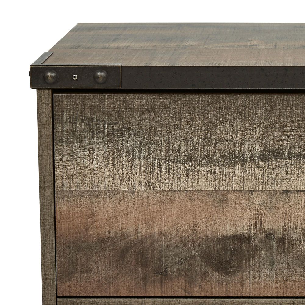 Signature Design by Ashley Trinell Large TV Stand in Brown, , large