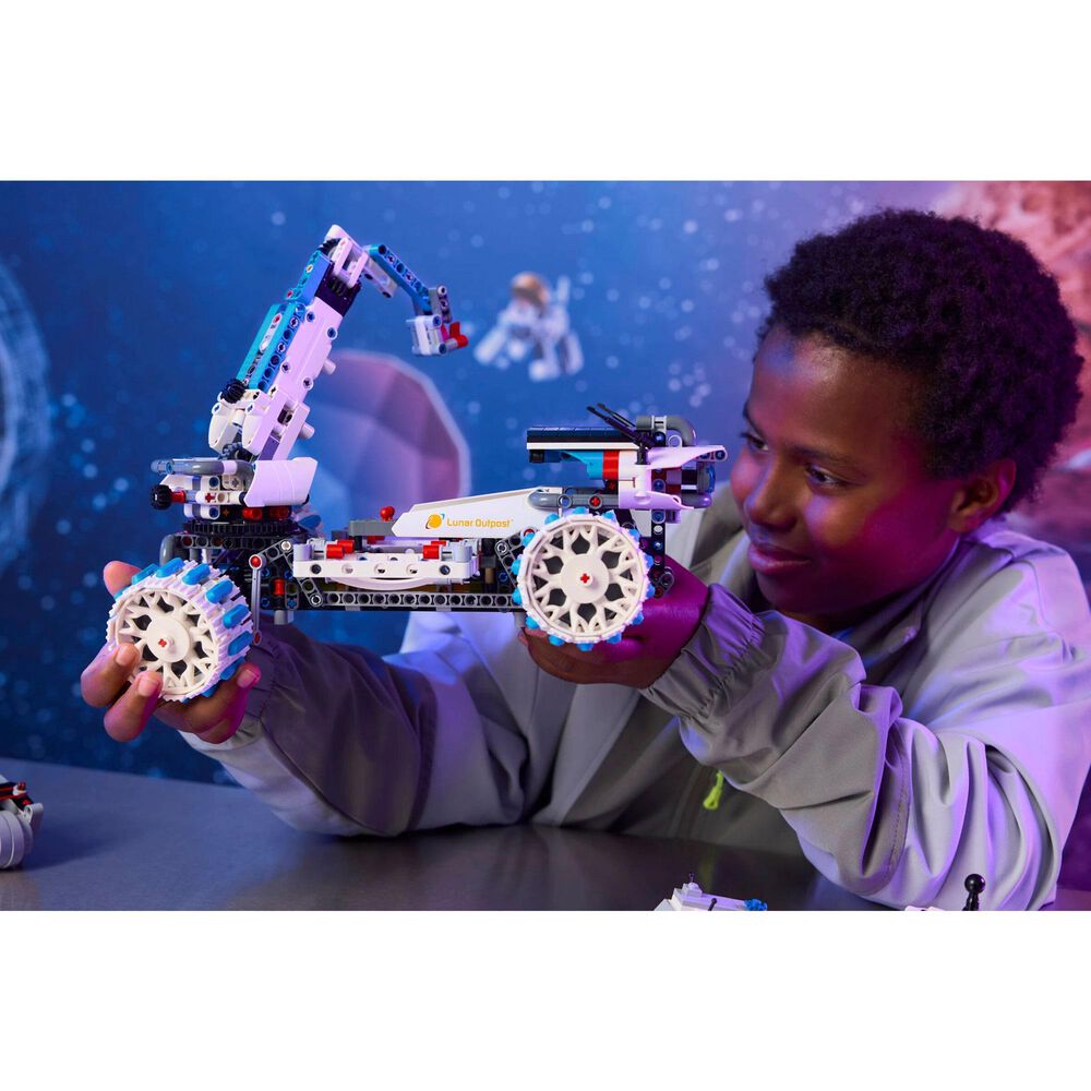 LEGO Lunar Outpost Moon Rover Space Vehicle Building Set, , large