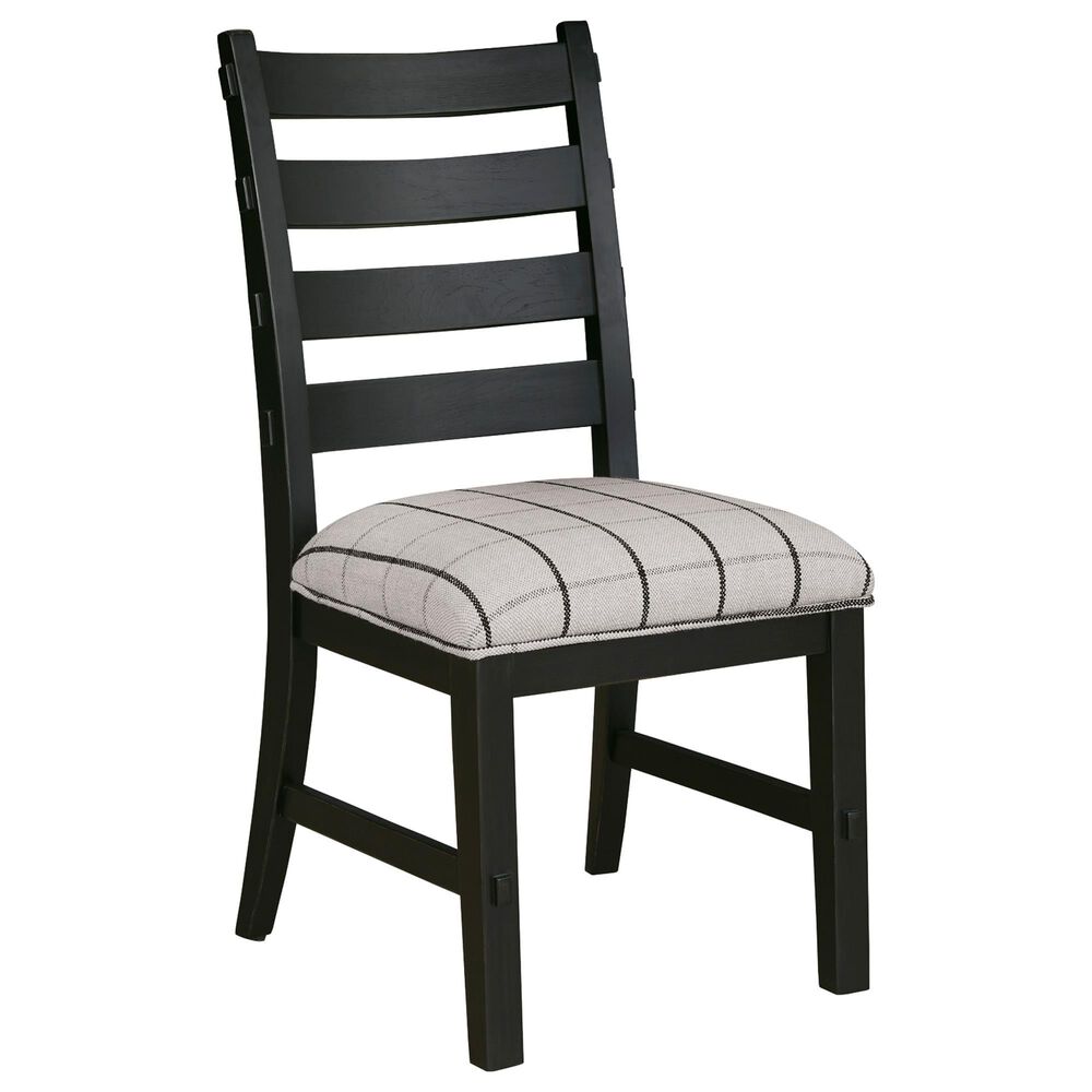 Millenium Ridgester 5-Piece Rectangular Dining Set in Light Brown and Matte Black, , large