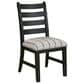 Millenium Ridgester 5-Piece Rectangular Dining Set in Light Brown and Matte Black, , large
