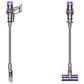 Dyson V9 Motorbar Vacuum in Sprayed Dark Nickel and Gloss Nickel, , large