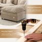 HOMLUX 107.87" Ultra-Comfort Chenille Sectional Sofa in Camel, , large