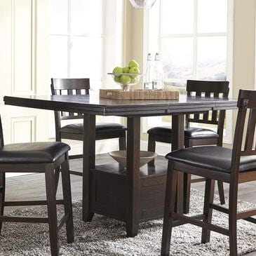 Ashley Haddigan Counter Table in Dark Brown - Table Only, , large