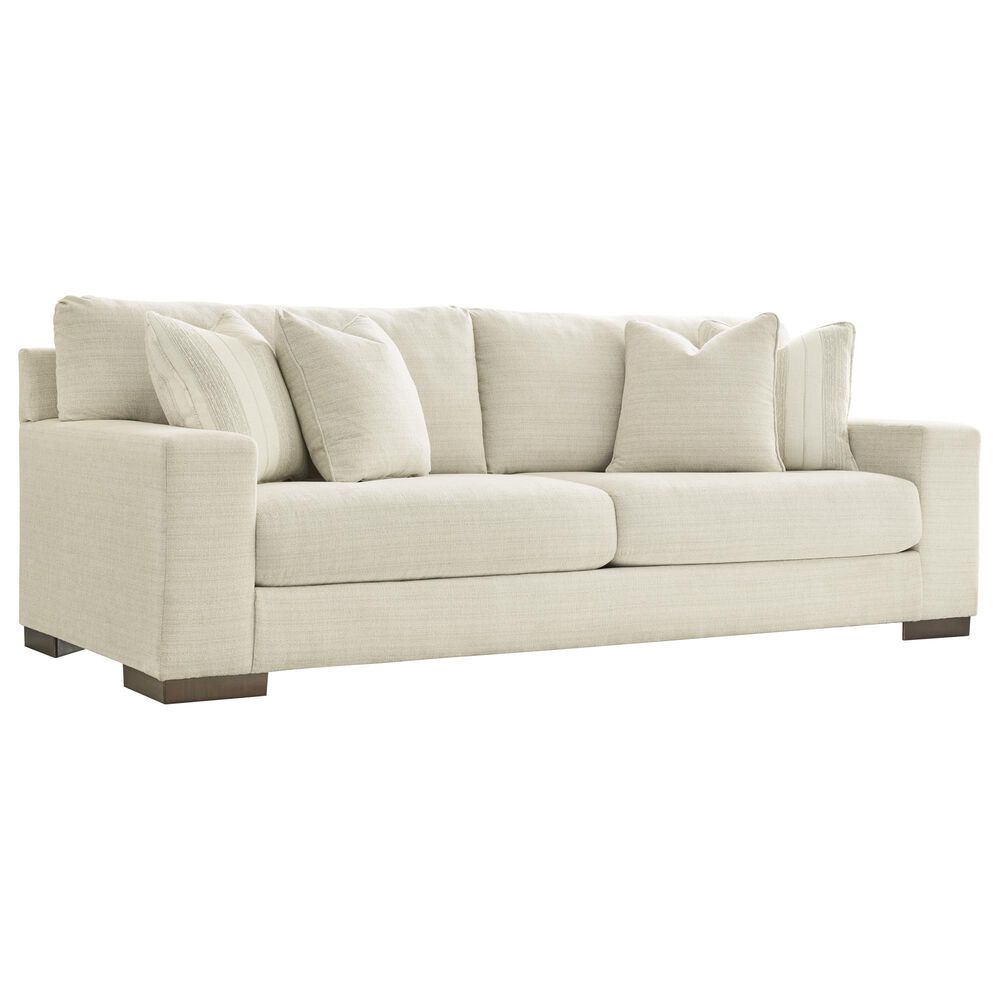 Ashley Maggie Stationary Sofa and Loveseat Set in Birch, , large
