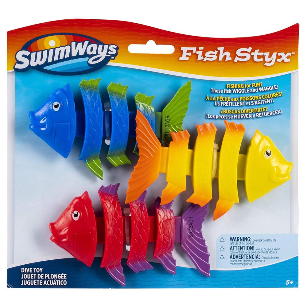Grant & Bowman Fish Styx Pool Diving Toys, , large