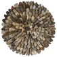 Creative Coop 23" Round Wall Decor in Brown, , large