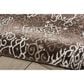 Nourison Karma KRM04 7"10" x 10"6" Mocha Area Rug, , large