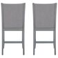 Linon Home Decor Bellevue Counter Stool in Light Grey (Set of 2), , large