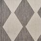 Nourison Positano Geometric Charcoal 7" x 10" Indoor/Outdoor Area Rug, , large