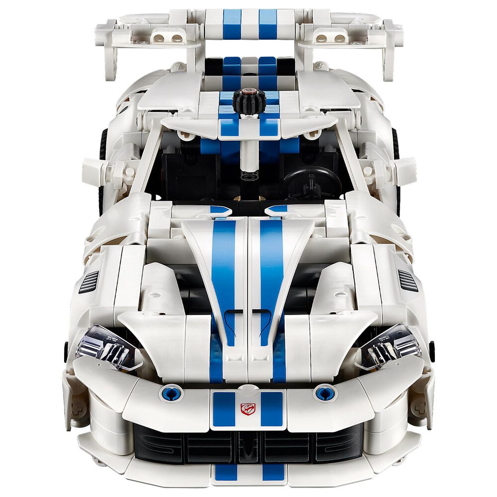 LEGO Technic Dodge Viper GTS-R Sports Car Building Set, , large