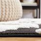 Safavieh Marrakesh MRK532A 5"3" x 7"6" Ivory and Anthracite Area Rug, , large