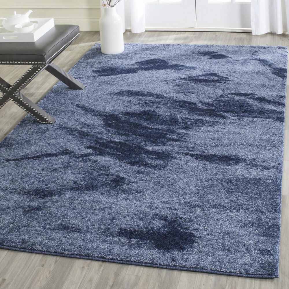 Safavieh Retro RET2891-6065 5&#39; x 8&#39; Light Blue and Blue Area Rug, , large