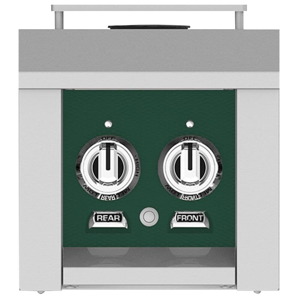 Hestan 12" Built-In Liquid Propane Double Side Burner in Grove Green, , large