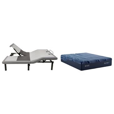 Serta iSeries NXG 3500 Hybrid Firm Flex Head Queen Mattress with Flex SH Flex Head Adjustable Base, , large
