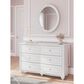 Ashley Kozlani 6-Drawer Dresser Only in White, , large