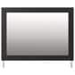 Ashley Broachmyn Bedroom Mirror in Matte Black, , large