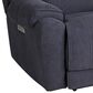 HomeStretch Showtime Power Reclining Loveseat in Graphite, , large