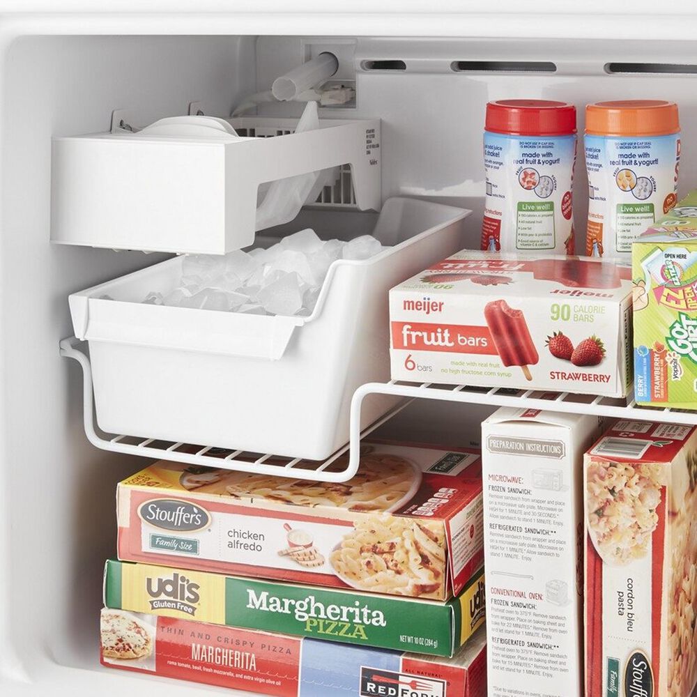 Whirlpool 11.6 Cu. Ft. Top Freezer Refrigerator in Black, , large