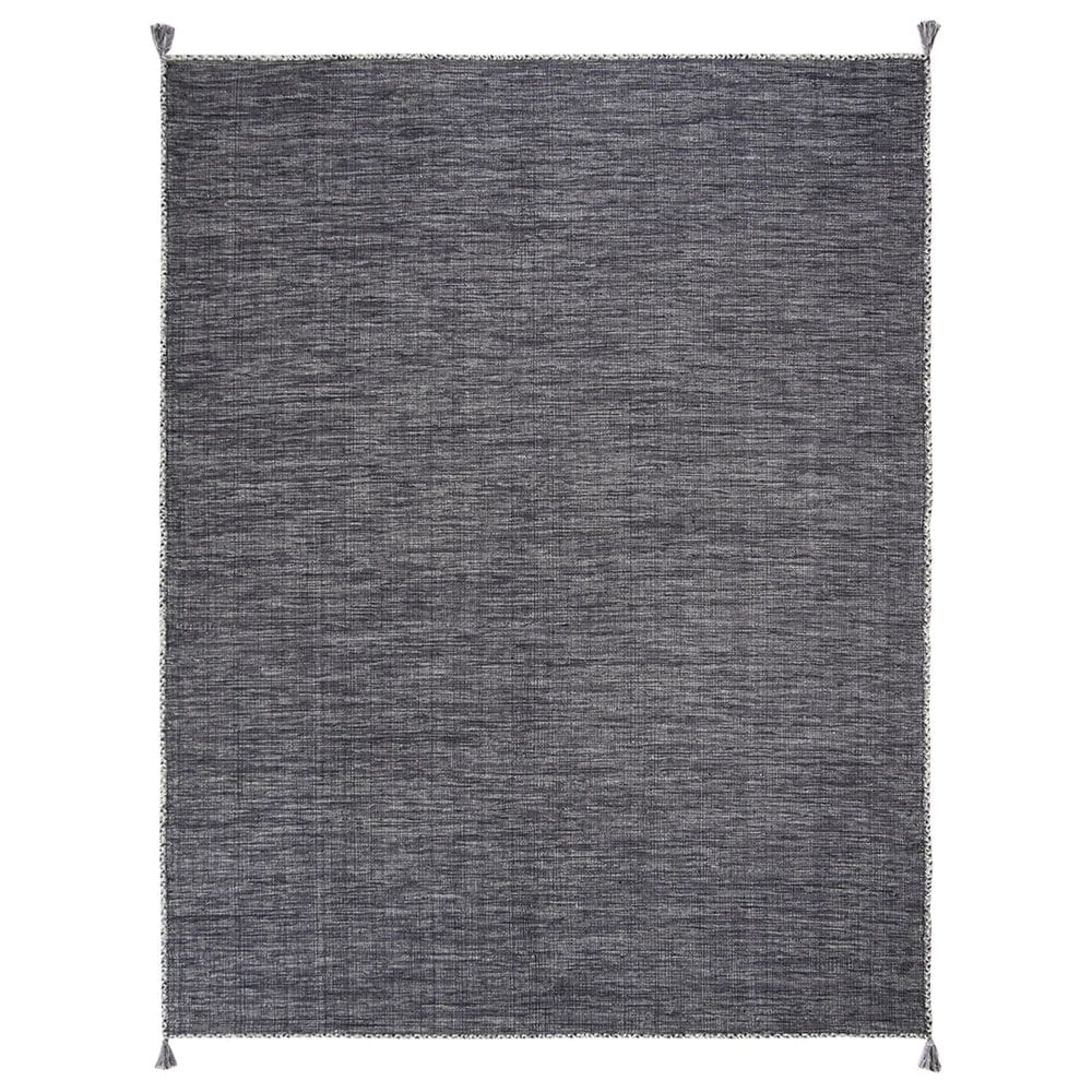 Safavieh Montauk 9" x 12" Grey and Black Area Rug, , large