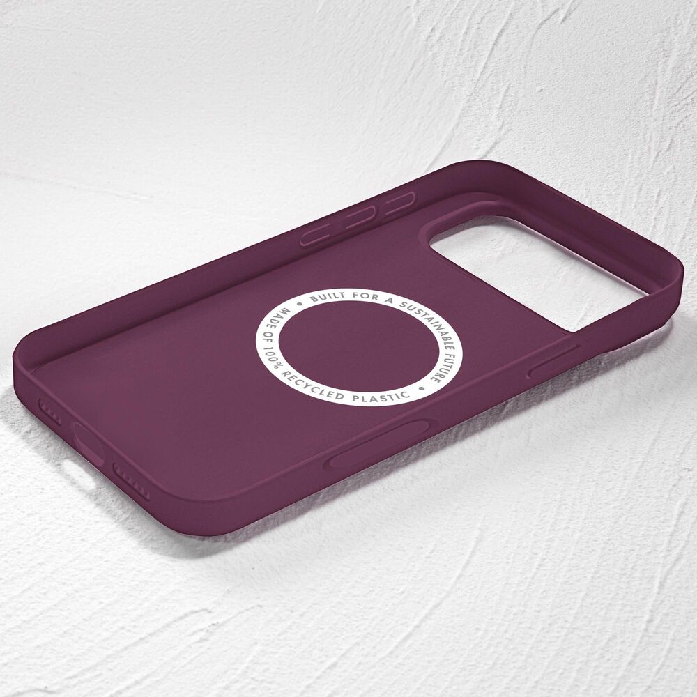 LAUT Huex Slim Case with MagSafe for iPhone 17 Pro Max in Mauve Wine, , large