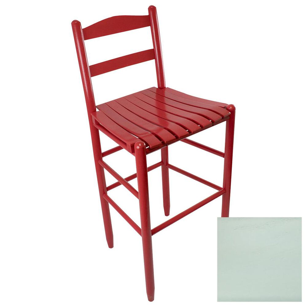 Lakeside Penrose Ladderback Barstool in Coastal Blue, , large