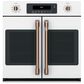 Cafe Handle and Knob Kit for Single Wall Oven in Brushed Copper, , large