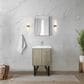 Lexora Home Lancy 24" Single Bathroom Vanity in Rustic Acacia with 2 cm White Cultured Marble Top and Rectangular Sink, , large