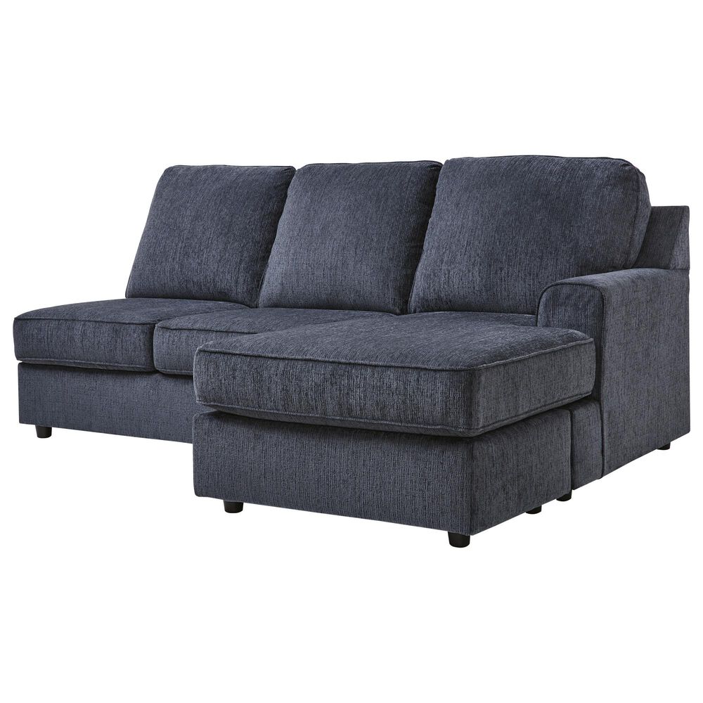 Ashley Maxon Place 2-Piece Right Facing Stationary Sectional in Navy, , large