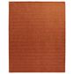 Feizy Luna 3"6" x 5"6" Orange Area Rug, , large