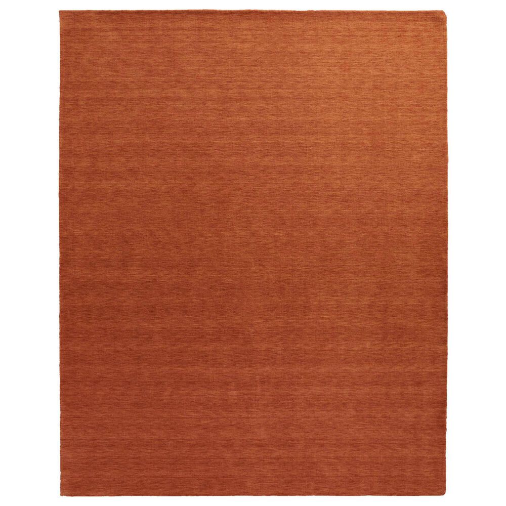 Feizy Luna 3"6" x 5"6" Orange Area Rug, , large