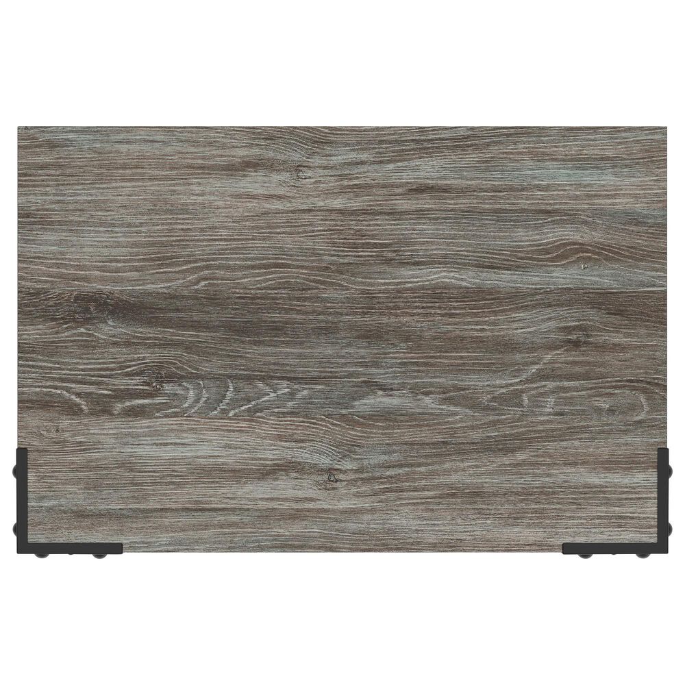 Ashley Frandern 6-Piece Twin Panel Storage Bedroom Set in Rustic Warm Gray, , large