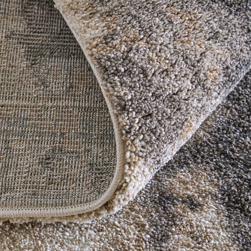 Feizy Richmond Gray and Brown 10&#39; x 12&#39;8&quot; Area Rug, , large