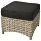 HOMLUX 5-Piece Patio Conversation Set with Two Ottomans in Black, , large