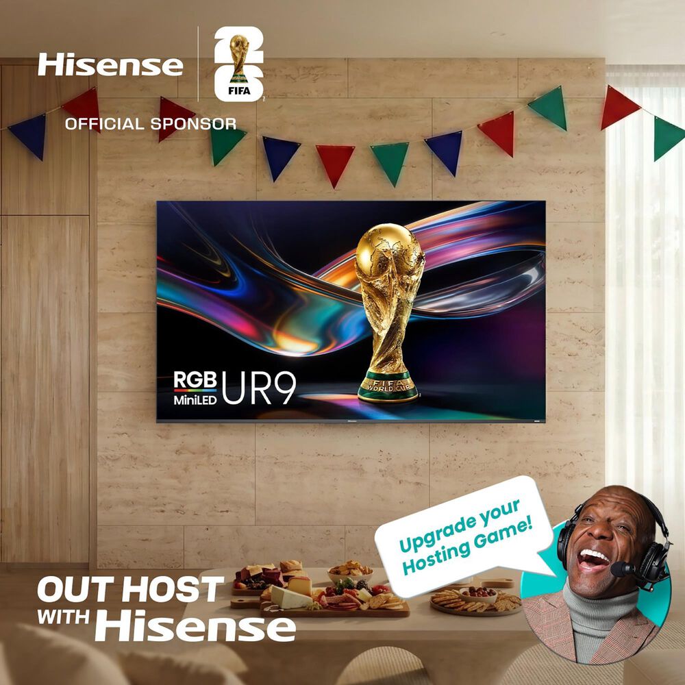 Hisense 85" Class UR9 Series RGB Mini LED 4K in Black - Smart Google TV, , large