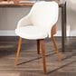 LumiSource Bacci Accent Chair in Cream, , large